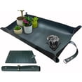 thumbnail image 1 of Alfombrilla de piel gruesa, impermeable, para trasplante de plantas, tapete para macetas suculentas para interiores para trasplantes y control de desorden, tapete de jardinería portátil para cambiar, 1 of 4