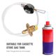 thumbnail image 4 of Adaptador Adaptador de estufa de Gas para acampar al aire libre, tanque de Gas, tubo de recarga, accesorios para estufa de Gas, 4 of 6