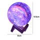 thumbnail image 2 of Luz de luna, luz de galaxia impresa en 3D, luz de noche de luna de 16 colores, 2 of 5