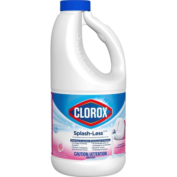 Clorox Splash-less�?� Bleach Wild 1.18L
