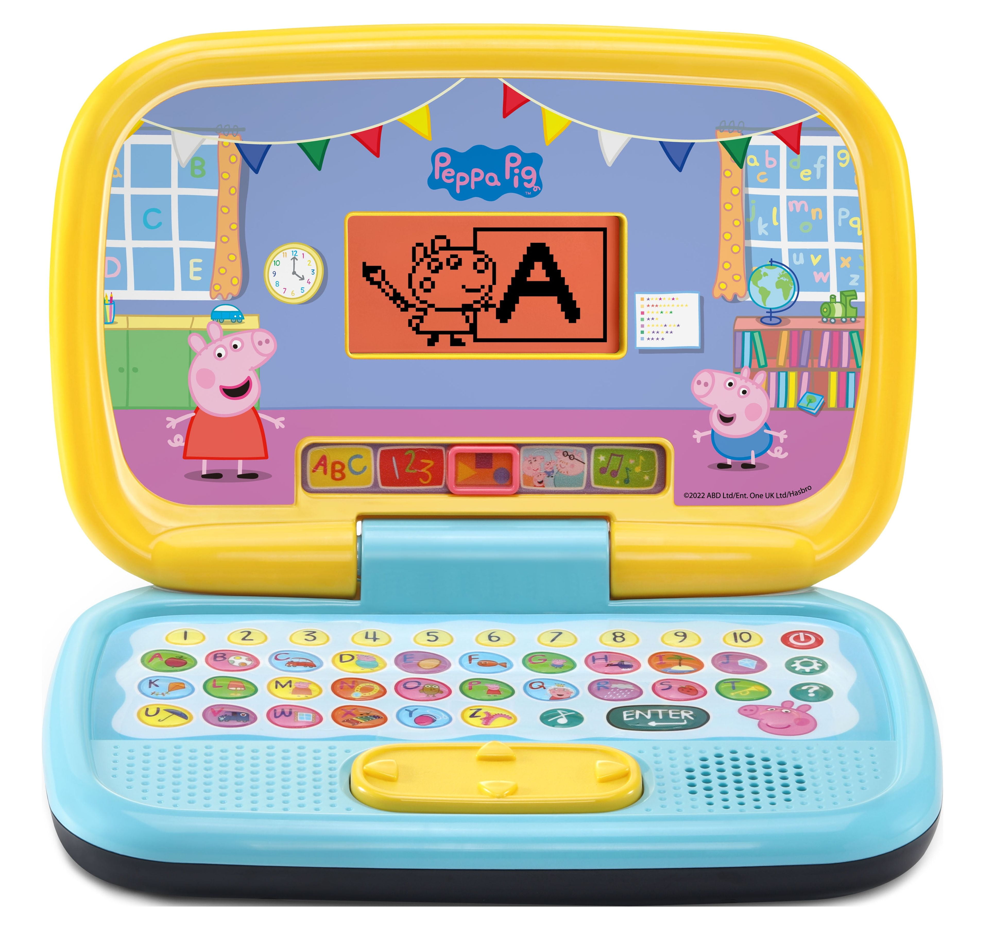 (2 pack) Peppa Pig Play Smart Laptop With ABC Keyboard, VTech