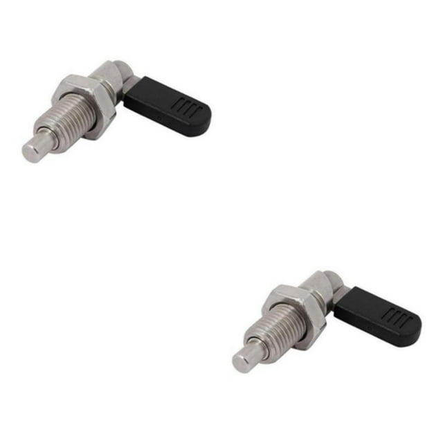Baohd Poinçons d'Indexation 1x Boulons Filetés Fins en Acier Inoxydable de Type L M12-5 2Set