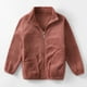 thumbnail image 2 of Abrigo De Invierno Para Niños Pequeños Chaquetas Con Cremallera Para Niños Y Niñas Color Sólido Para Bebés Ropa De Abrigo Con Bolsillo Para Mantener El Calor Odeerbi LM103-9519, 2 of 3