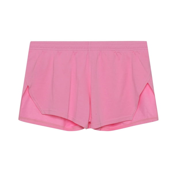 pstuiky Pantalones cortos para hombre, Pantalones cortos deportivos de algodón elásticos de cintura media con bolsillo para hombre Pantalones cortos de entrenamiento