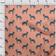 thumbnail image 2 of oneOone Cotton Poplin Fabric Horse Block Print Fabric BTY 42 Inch Wide, 2 of 4
