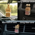 thumbnail image 5 of Car Air Freshener 2 Pack - Vanilla Cotton and Cherry Blossom | Long-Lasting Natural Car Diffuser | Natural Scent | Car Odor Eliminator, Made by, 5 of 5