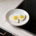 thumbnail image 4 of Heart-shaped Imitation Fried Egg with Two Yolks, Simulation Kitchen Food Toy, Food Prop Model, 4 of 8