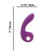 thumbnail image 2 of Nu Sensuelle Raine Nubii Rechargeable Silicone G-Spot Tapping Vibrator - Purple, 2 of 6