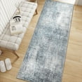 thumbnail image 2 of BERTHMEER 2'x6' Washable Runner Rugs for Hallway Kitchen Entryway Non-slip, Blue Gray, 2 of 2