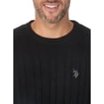 thumbnail image 3 of U.S. Polo Assn. Men's Crew Neck Cable Sweater, 3 of 3
