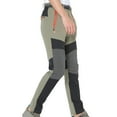 thumbnail image 6 of HOOMEUMY Mens Stretch Work Hiking Pants Casual Outdoor Breathable Travel Climbing Fishing Pants (Khaki,XXXXXL), 6 of 6