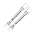 thumbnail image 3 of Birdeem Foldable Stainless Steel Watermelon Cutter Multifunctional Watermelon Fork Watermelon Dividerblock Cutter Fruit Fork, 3 of 12