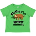 thumbnail image 3 of Inktastic Sloths Are My Spirit Animal with Cute Sloth Illustration Boys or Girls Toddler T-Shirt, 3 of 5
