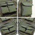 thumbnail image 2 of Chaleco de pesca Chaleco de malla de viaje de pesca transpirable con bolsillos con cremallera, 2 of 8
