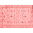 thumbnail image 1 of Ahgly Company Indoor Rectangle Abstract Red Contemporary Area Rugs, 2' x 5', 1 of 4