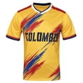 thumbnail image 1 of bolognifi Sudadera de fútbol for hombre, for aficionados al fútbol, de media manga, for la Copa Europa/América., 1 of 7