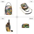 thumbnail image 3 of FORMRS Crossbody Bag for Women Quilted Travel Shoulder Cell Phone Purse with Chain Strap Handbag, Art Path, 3 of 7