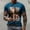Dark Blue, variant on Awdenio Mens T-shirt Casual Muscle Print Outdoor Daily Vacation Short Sleeve Crew Neck Shirt Spring Summer Clothing Apparel Slight Stretch for Weekend Leisure,Size S-6XL