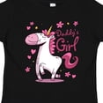 thumbnail image 4 of Inktastic Daddy's Girl Unicorn Girls Toddler T-Shirt, 4 of 5