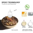 thumbnail image 4 of GHSDFBB Authentic Natural Sea Shell Mother of Pearl Expandible Collapsible Mobile Phone Grip Stand Holder for Smartphone Tablet Cell Phone Accessory (Peach), 4 of 7