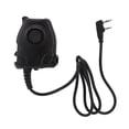 thumbnail image 2 of Cable adaptador PTT para auriculares de walkie-talkie con cabezal K para radio bidireccional RETEVIS Kenwood BAOFENG, 2 of 10