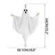 thumbnail image 2 of Adorno colgante de fantasmas de Halloween | Diseño de huesos de mano espeluznantes | Expresiones Aterradoras y Adorables | Tela y plástico | Fácil de colgar | Decoración interior exterior, 2 of 6