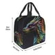 thumbnail image 3 of Easygdp Dragon with Colorful Tail Bolsa Térmica Premium - Tela Oxford Impermeable, Gran Capacidad, Bolsillo Frontal, Unisex para Trabajo, Escuela, Actividades al Aire Libre y Picnics, 3 of 8