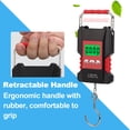 thumbnail image 4 of TFixol Unisex Waterproof Digital Scale with Tape Measure, ABS & Steel Build, 200mAh Battery, Compact Design 13.5x9x3cm, Includes Charging Cable & Manual, 4 of 7
