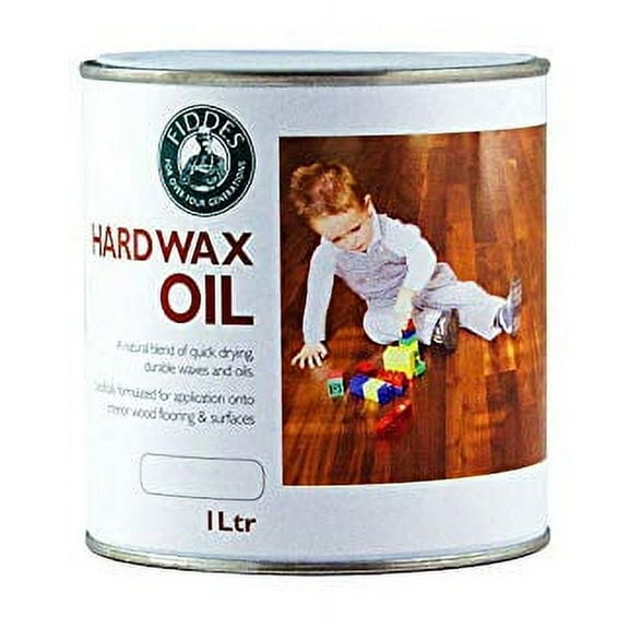 Hard Wax Oil Colour Tint - Walnut 1ltr by Fiddes