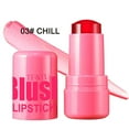 thumbnail image 1 of Tf&Tu Jelly Blush Stick Lipstick Blush Lip Cheek Dual-Use Four-Color Q Elastic Natural Contouring Color Brightening, 1 of 1