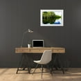 thumbnail image 4 of Alan Hausenflock 32x23 White Modern Wood Framed Wall Art Titled - Silver River VII, 4 of 5