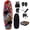 Custome 1 (1 battery) Multiple Options, variant on WJSHIPFOR Carbon Fiber High-Speed Electric Surfboard 15 kW Water Jet Surf Board,Max-Speed 55 KM/h,330Ibs Load Capacity, Battery Life 60-120 Min,IP67 Waterproof, Hydrofoil Board for Adult