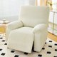 thumbnail image 1 of Nvzi Funda de sofá Fundas de sofá 1 plaza Funda de sillón reclinable blanca para sofá de sala de estar Fácil ajuste Lavable Muebles Protector de sofá, 1 of 4