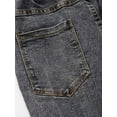 MSemis Kid Girls Youth Junior Denim Jeans Bell Bottom Flare Pants Dark