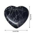 thumbnail image 2 of jiacuix Natural Healing Crystals 30pcsNatural Crystal 20mm Heart Pendant Heart Shaped Ornament Peach Heart Gemstone Crafts Hollowless Peach Heart Valentine's Day Gift Home Decoration Ornament F, 2 of 5