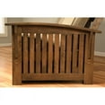 thumbnail image 3 of Kodiak Furniture Washington Queen-size Wood Storage Futon-Suede Black Mattress, 3 of 5