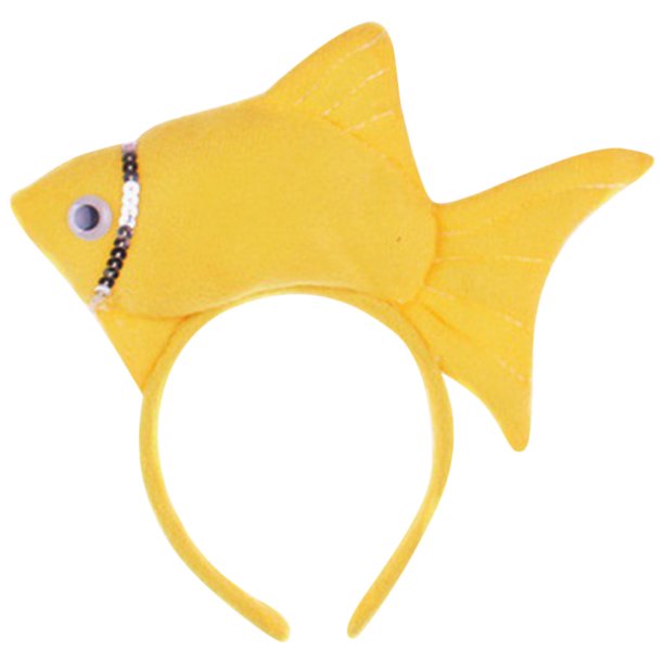 ColoMX Encantadora banda para pescado Banda para el cabello decorativo Cartoon Headwear Festival Festival de la fiesta Diadema