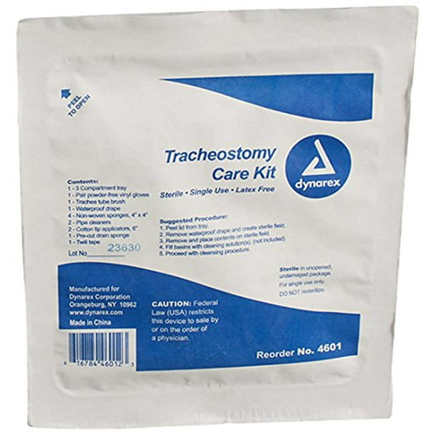 Dynarex, Tracheostomy Care Kit Sterile, Each