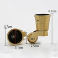 thumbnail image 4 of Roulettes en Laiton 360° Silencieuses pour Canapé Meubles Tables Métal Robuste, 4 of 11