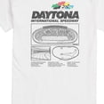 thumbnail image 3 of NASCAR - Daytona Int'l Speedway Infographic - Men's Short Sleeve T-Shirt, 3 of 5