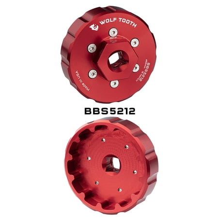 Wolf Tooth Bottom Bracket Tool - BBS5212  12 Notch  52mm price history on PriceWatchPro