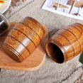 thumbnail image 3 of Wooden Handmade Cup Japanese-style Log Making Anti-scalding Tea Cup Wine Barrel Beer, 3 of 5