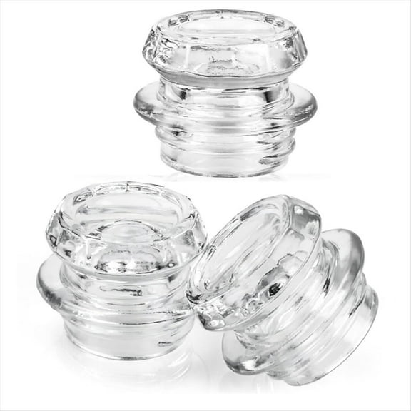 Rollbacks & More Coffee Percolator Glass Top Replacement-Glass for ,,, Percolators and More 3Pack