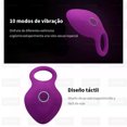 thumbnail image 4 of Anillo Del Pene Vibración Recargable Para Los Hombres Con Vibrador Clítoris Vibrante, 4 of 4