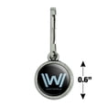 thumbnail image 4 of Westworld Logo Antiqued Charm Clothes Purse Suitcase Backpack Zipper Pull Aid, 4 of 5