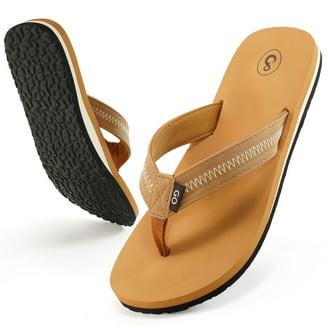 Leozcaa Women's Bamboo Flip Flop Non Slip Lightweight Indoor Summer Beach  Sandals Woven Straw Slippers - Walmart.com