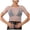 White, variant on Womens Tops Dressy Casual Short Sleeve Sexy See Through Pearl Rhinestone Beaded Crop Top Sheer Mesh Crop Blouse Shirt Loose Shirts M