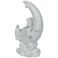thumbnail image 4 of Northlight Boy Cherub Resting on Crescent Moon Statue - 7.25", 4 of 6
