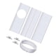 thumbnail image 4 of Ventilación de salida de perforación Casement Instalar adaptador de CA Manguera portátil Acondicionador Kit de ventana Kit de ventana para ventana móv A Colco platos, 4 of 8