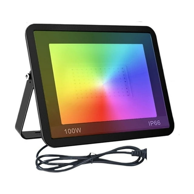 TUYA RGB Intelligent Products Voice Function Outdoor Flood Light LED IP66 Waterproof 30W/50W/100W Decoration Christmas Gard ,Extraordinary Performance